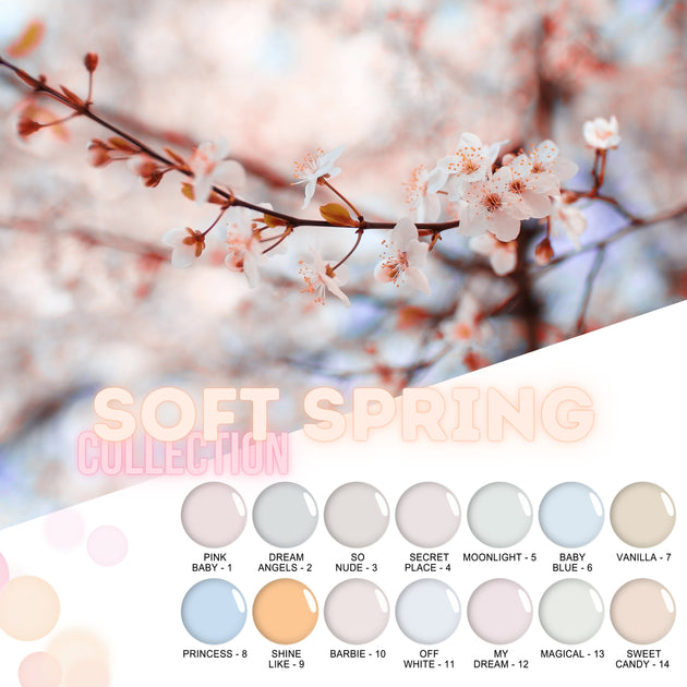 SOFT SPRING COLLECTION – HONEY'S NAIL SECRET