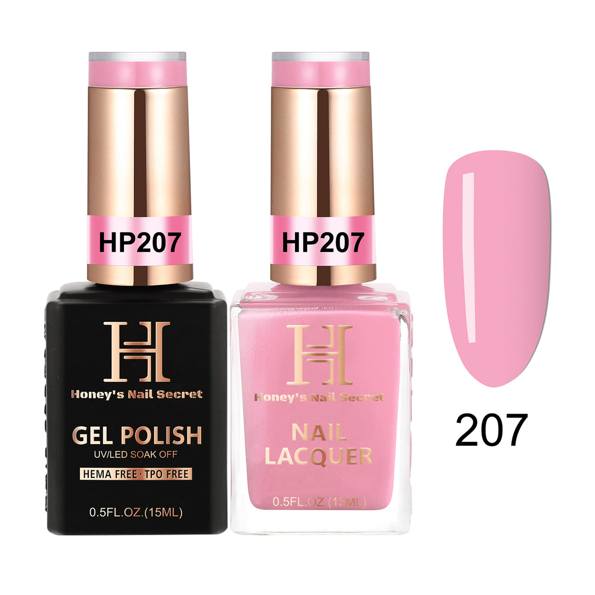 GEL & LACQUER - HP207 – HONEY'S NAIL SECRET