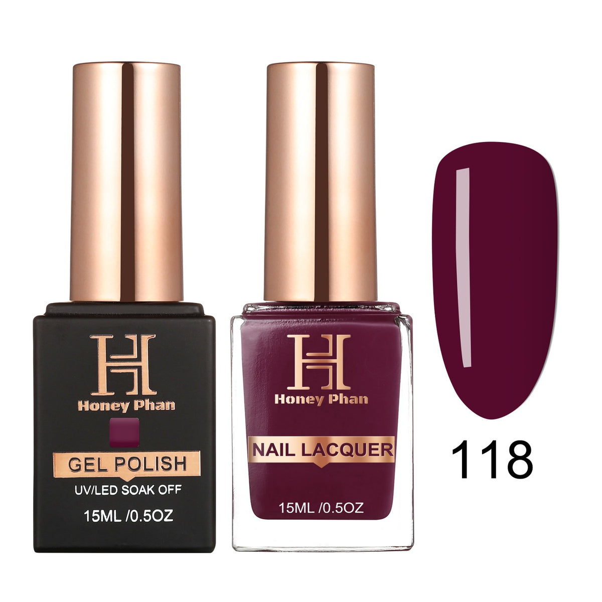 GEL & LACQUER - HP118 – HONEY'S NAIL SECRET