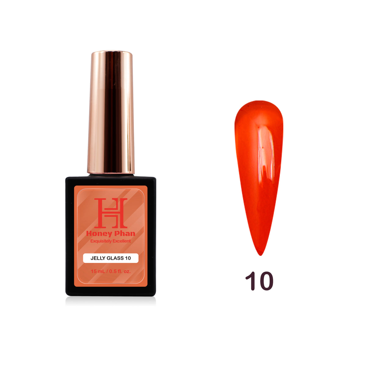 PRO JELLY GEL 10 HONEY'S NAIL SECRET