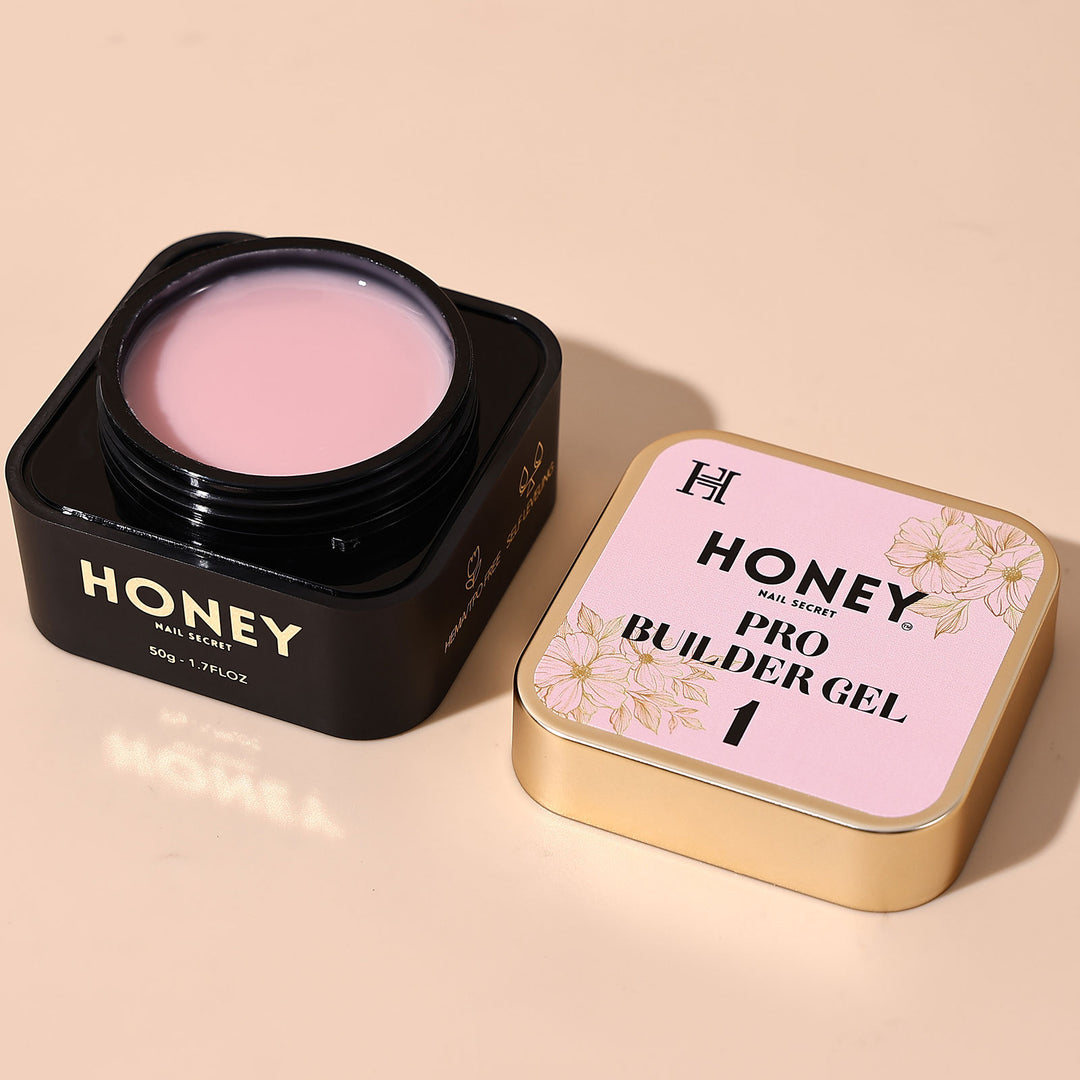PRO BUILDER GEL COLLECTION - 1 ( HEMA & TPO - Free ) – HONEY'S