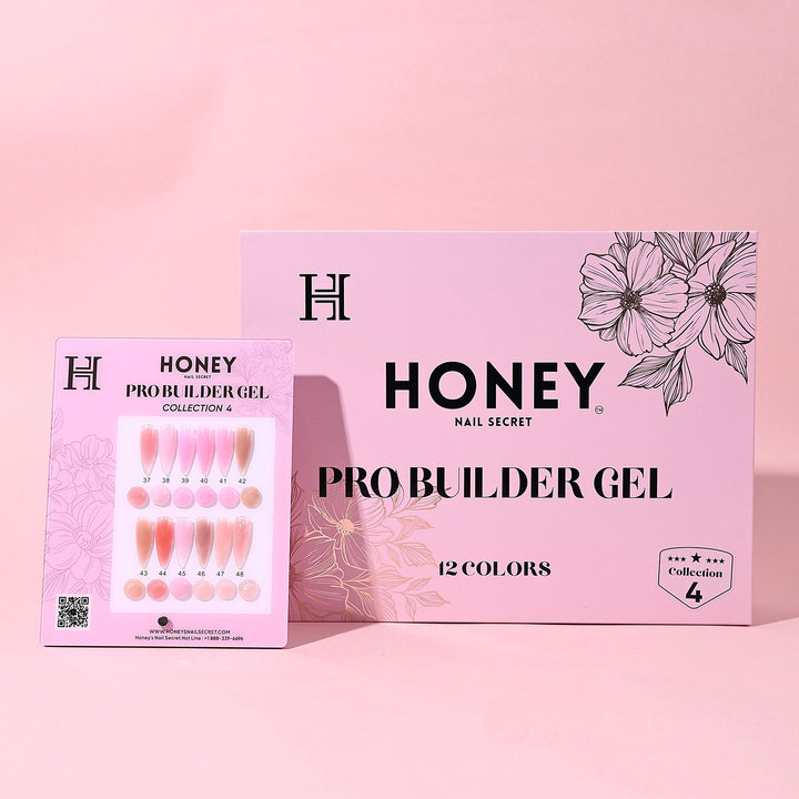 PRO BUILDER GEL COLLECTION -  4 ( HEMA &amp; TPO - Free )