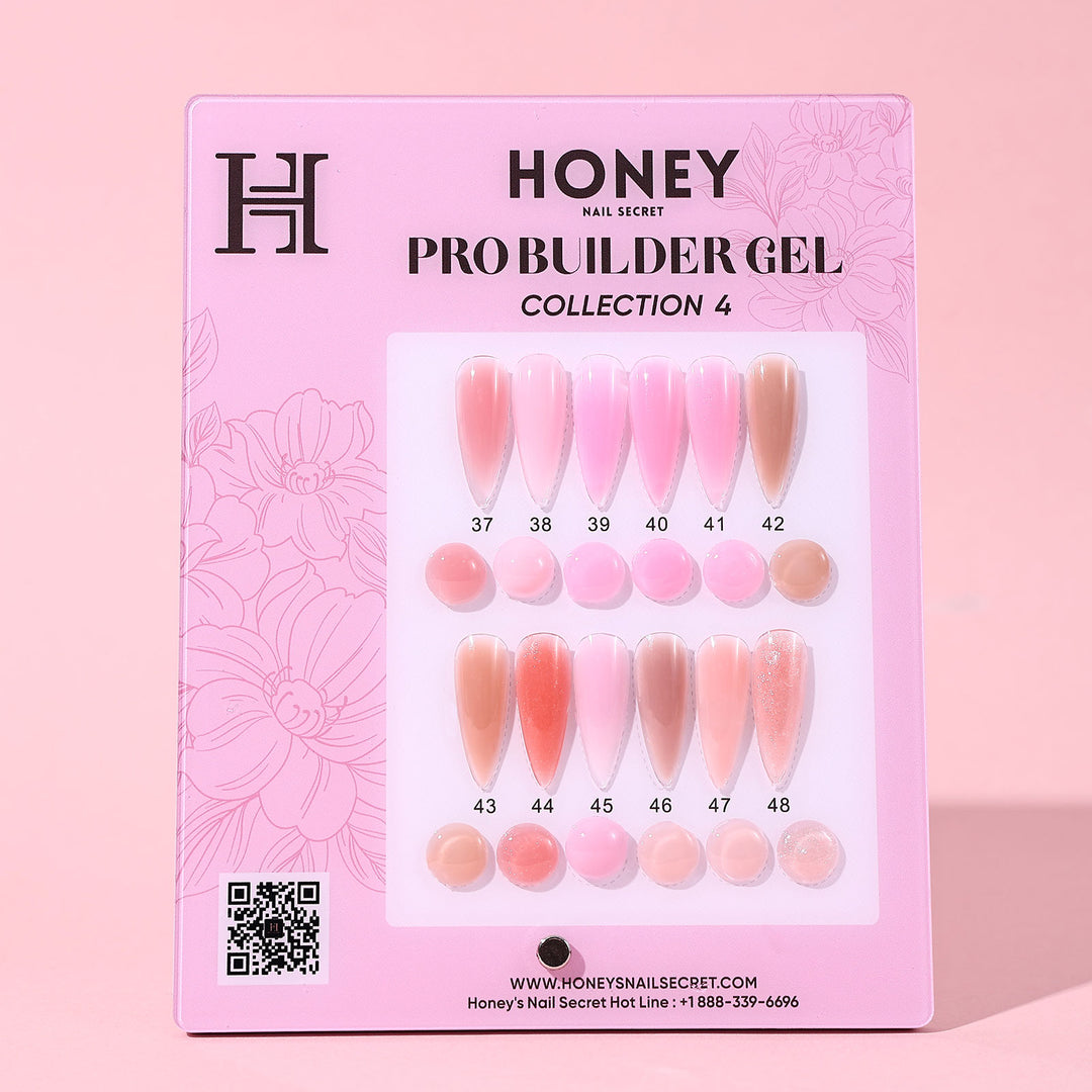 PRO BUILDER GEL COLLECTION -  4 ( HEMA &amp; TPO - Free )