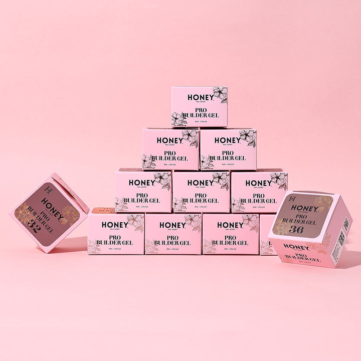 PRO BUILDER GEL COLLECTION -  3 ( HEMA &amp; TPO - Free )