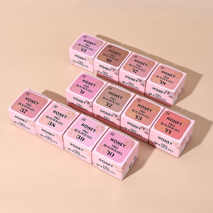 PRO BUILDER GEL COLLECTION -  4 ( HEMA &amp; TPO - Free )