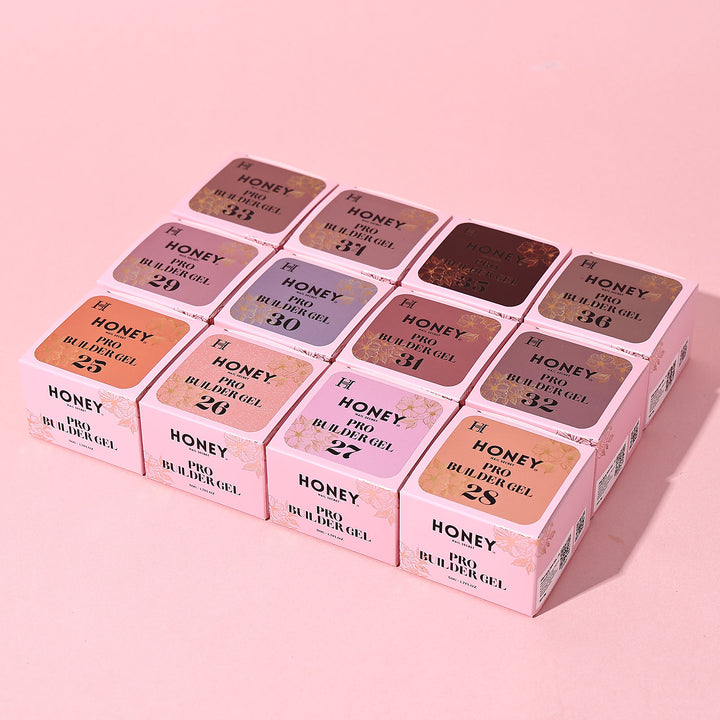 PRO BUILDER GEL COLLECTION -  3 ( HEMA &amp; TPO - Free )