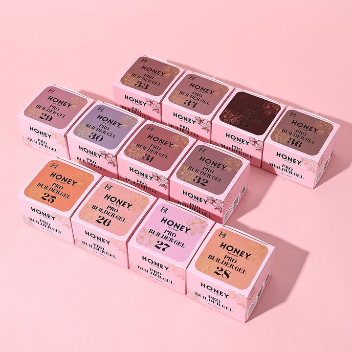 PRO BUILDER GEL COLLECTION -  3 ( HEMA &amp; TPO - Free )