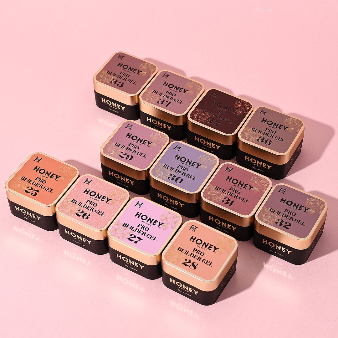 PRO BUILDER GEL COLLECTION -  3 ( HEMA &amp; TPO - Free )
