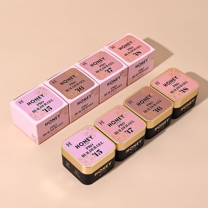 PRO BUILDER GEL COLLECTION -  4 ( HEMA &amp; TPO - Free )