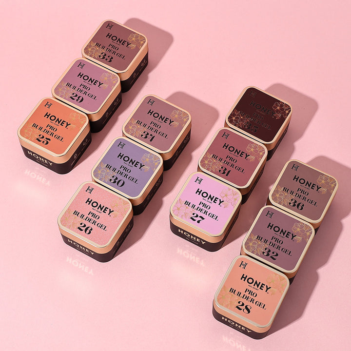PRO BUILDER GEL COLLECTION -  3 ( HEMA &amp; TPO - Free )