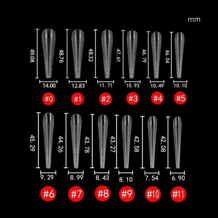 Dual Forms Nail Tips Box