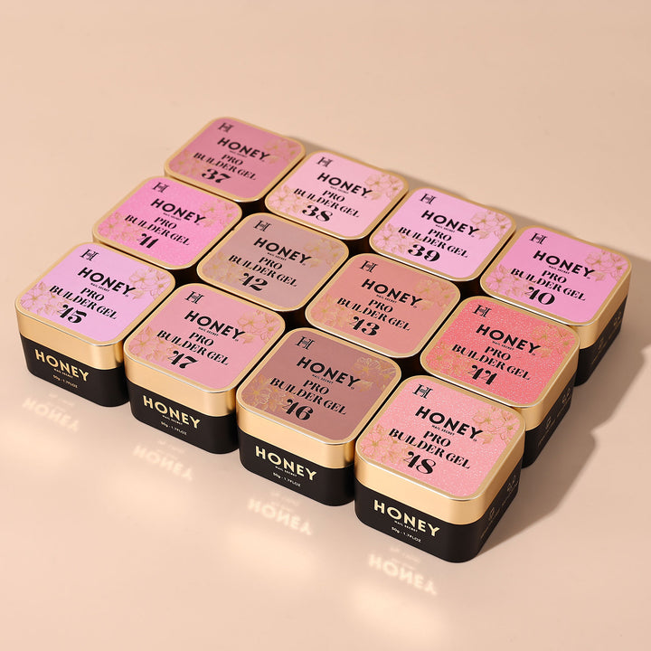 PRO BUILDER GEL COLLECTION -  4 ( HEMA &amp; TPO - Free )