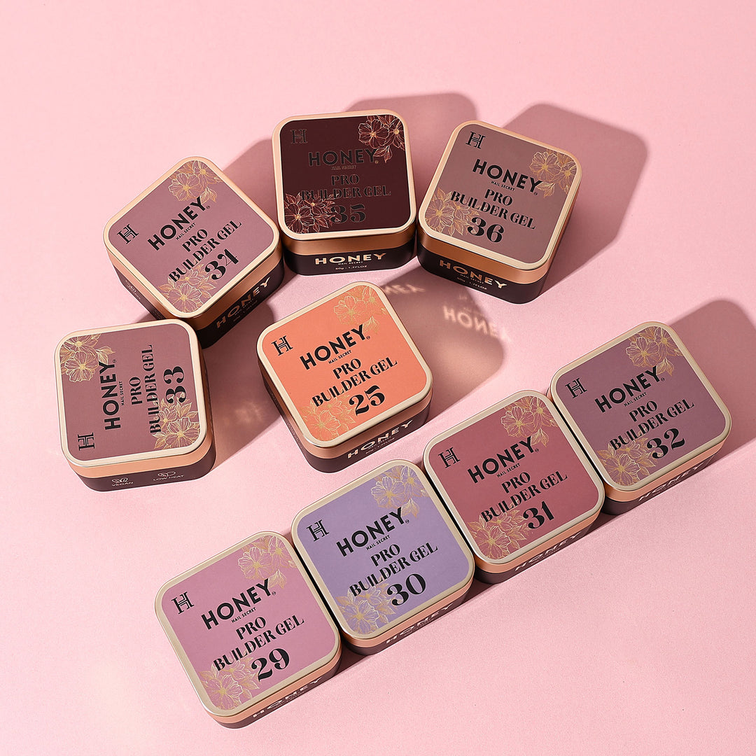 PRO BUILDER GEL COLLECTION -  3 ( HEMA &amp; TPO - Free )