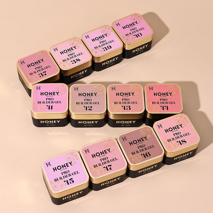 PRO BUILDER GEL COLLECTION -  4 ( HEMA &amp; TPO - Free )