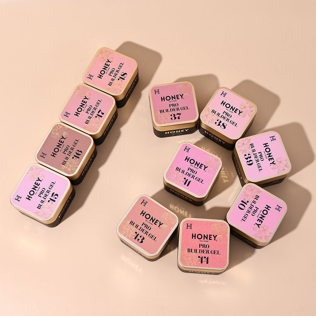 PRO BUILDER GEL COLLECTION -  4 ( HEMA &amp; TPO - Free )