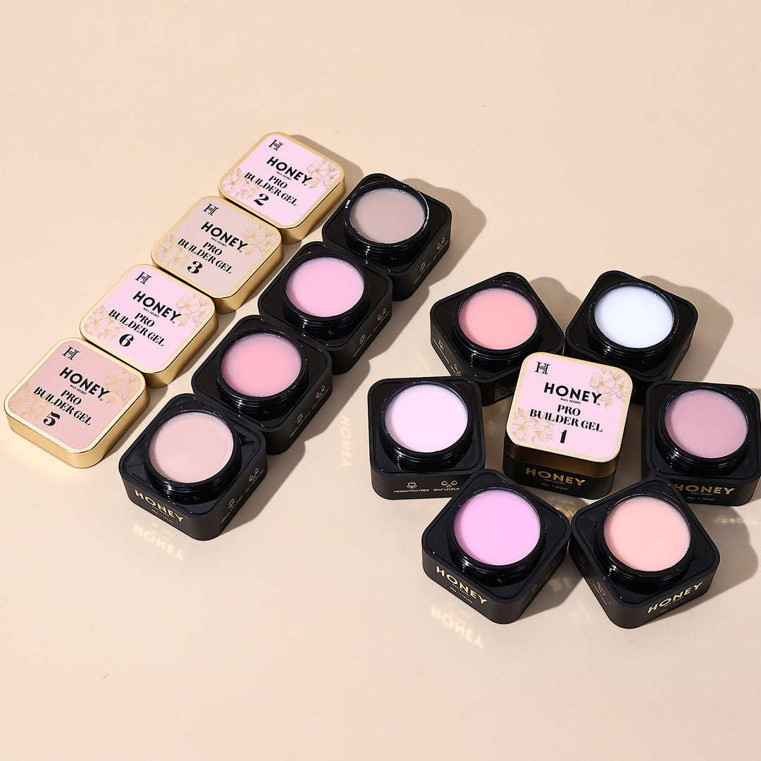 PRO BUILDER GEL COLLECTION   - 1 ( HEMA &amp; TPO - Free )