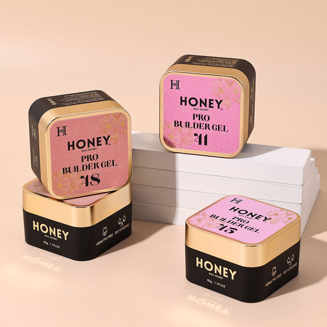 PRO BUILDER GEL COLLECTION -  4 ( HEMA &amp; TPO - Free )