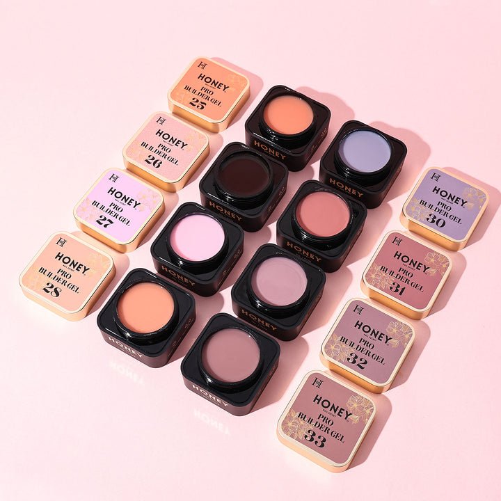 PRO BUILDER GEL COLLECTION -  3 ( HEMA &amp; TPO - Free )