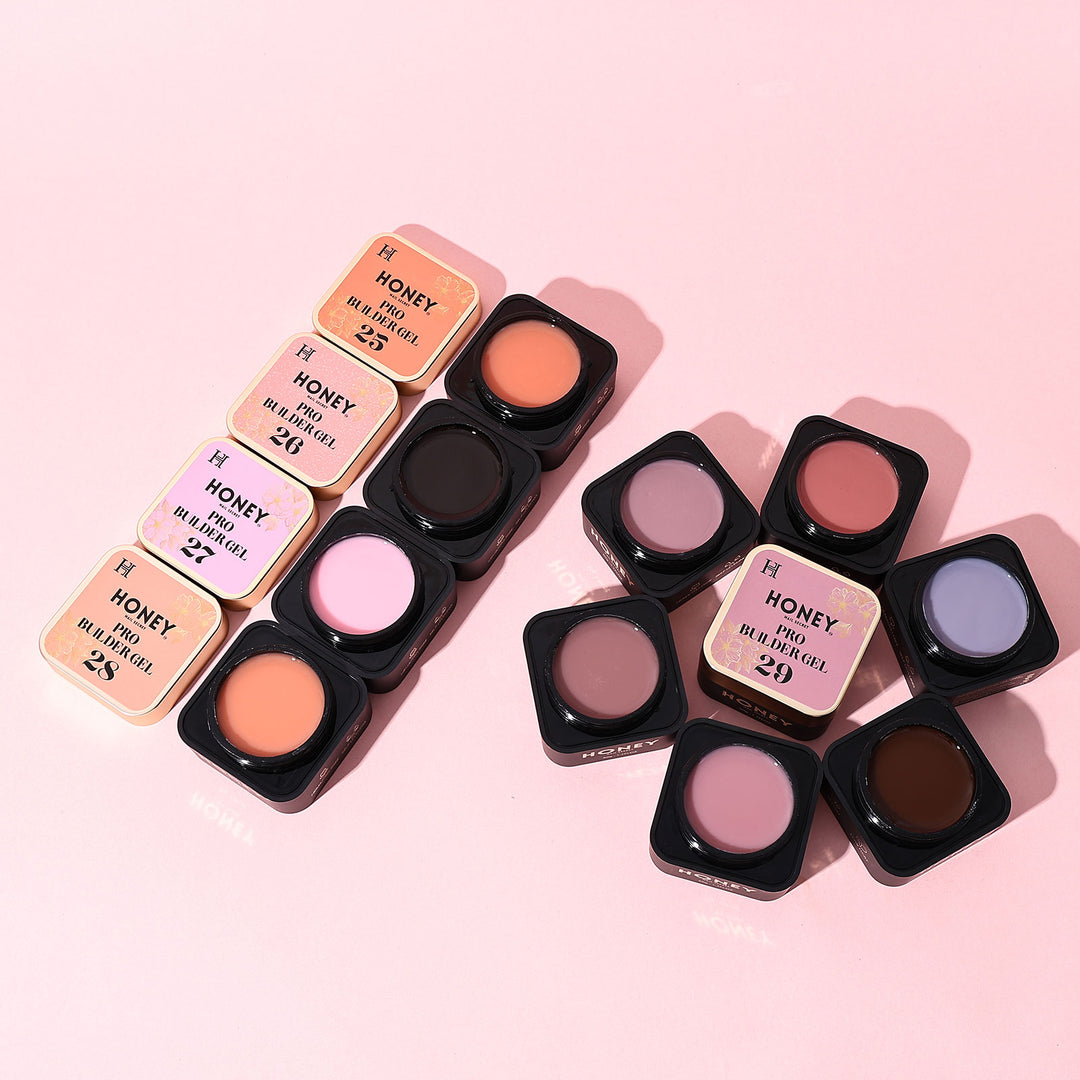 PRO BUILDER GEL COLLECTION -  3 ( HEMA &amp; TPO - Free )