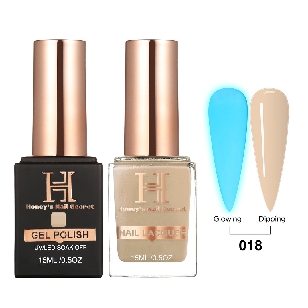 GLOW IN THE DARK MATCHING GEL + LACQUER COLLECTION
