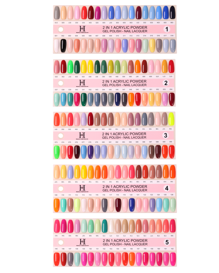 FULL LINE ACRYLIC - DIPPING POWDER -  320 COLORS