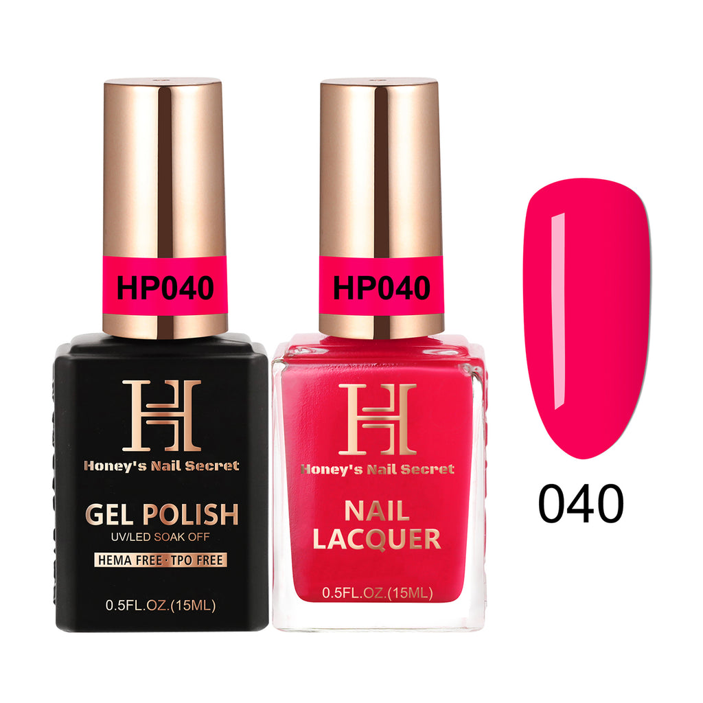 GEL & LACQUER - HP040 – HONEY'S NAIL SECRET