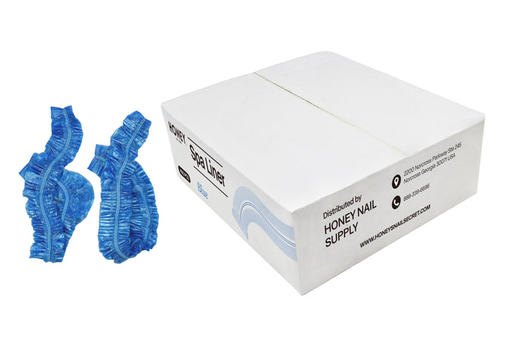 DISPOSABLE PEDICURE LINER - BLUE