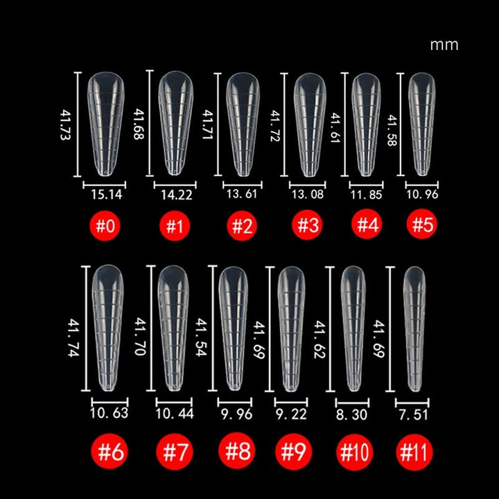 Dual Forms Nail Tips Box