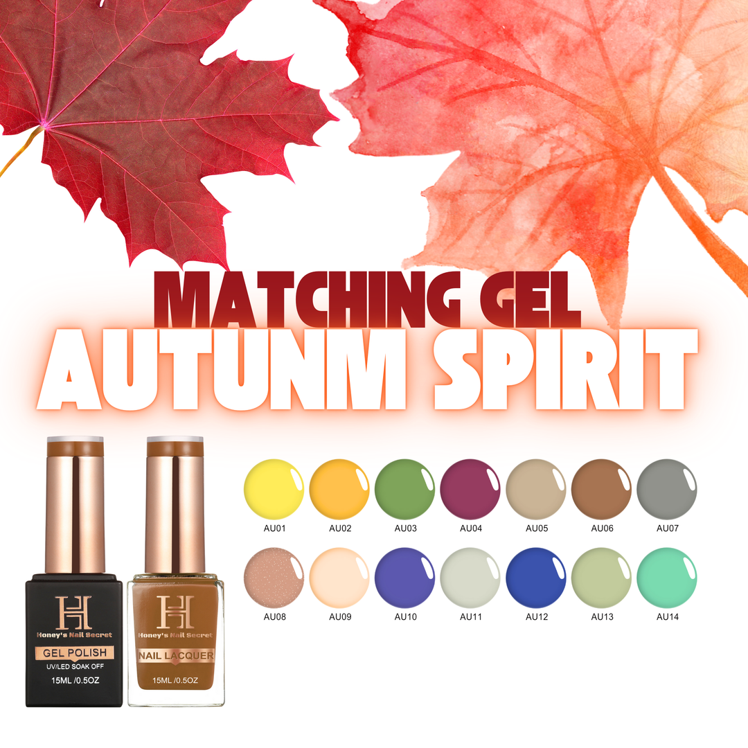 AUTUMN SPIRIT GEL AND LACQUER COLLECTION – HONEY'S NAIL SECRET