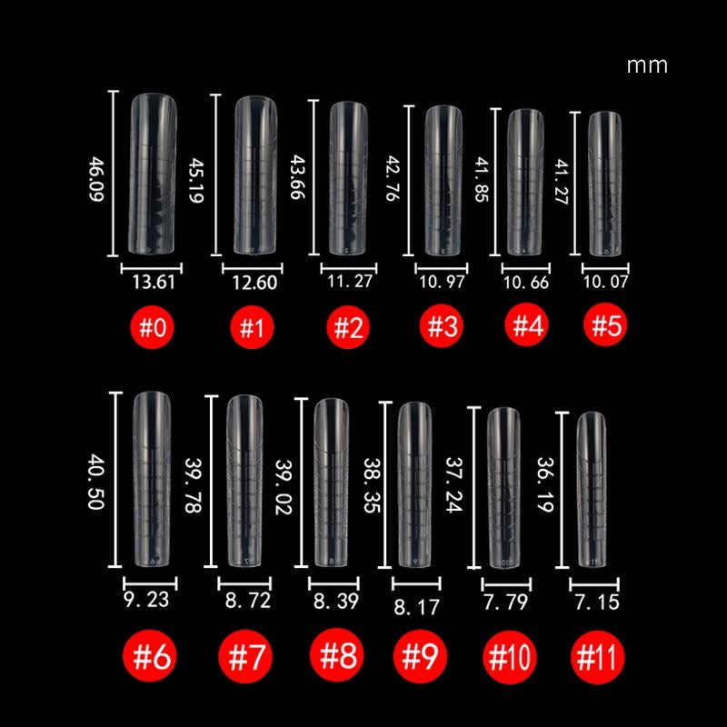 Dual Forms Nail Tips Box
