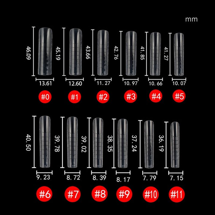 Dual Forms Nail Tips Box