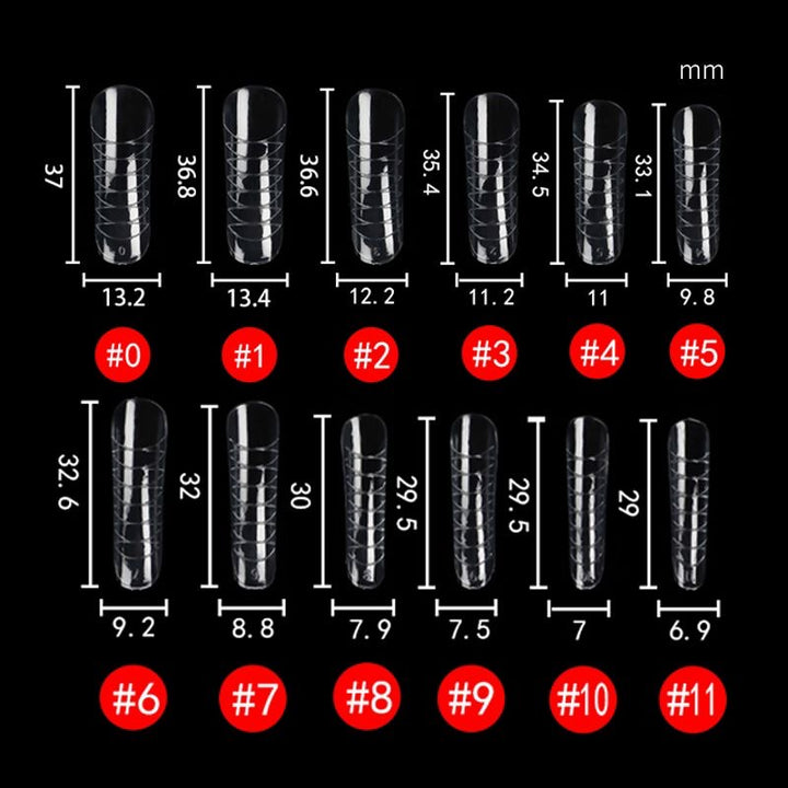 Dual Forms Nail Tips Box