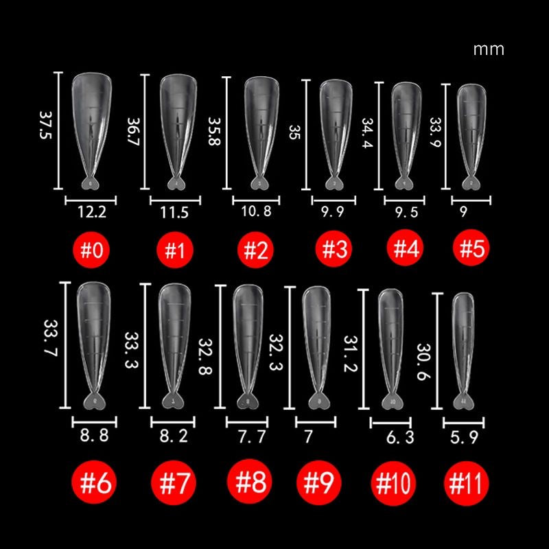 Dual Forms Nail Tips Box