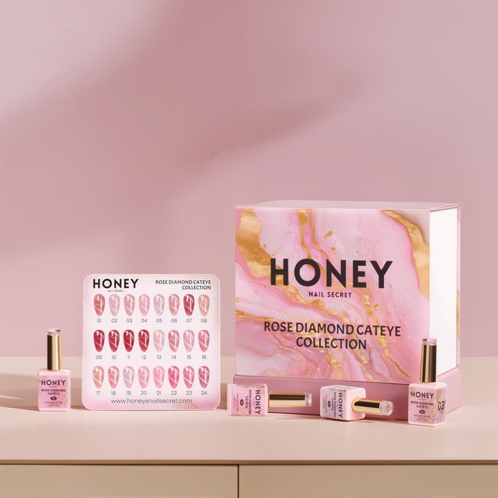 ROSE DIAMOND CATEYE COLLECTION 24 COLORS