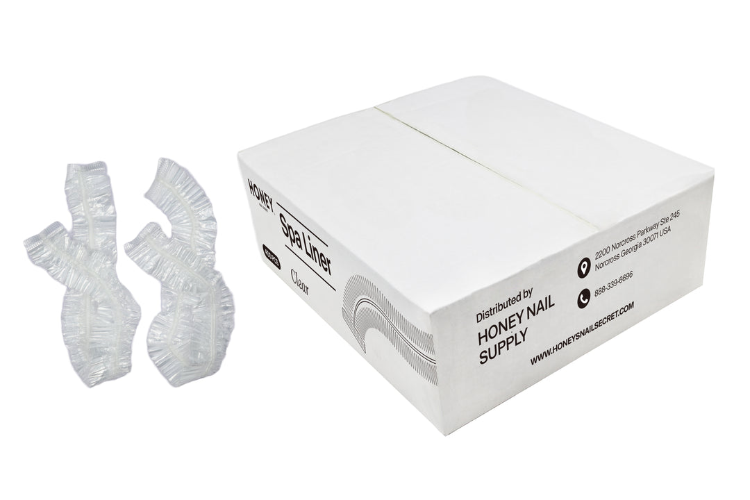 DISPOSABLE PEDICURE LINER - CLEAR