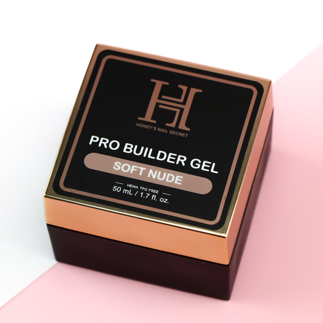 PRO BUILDER GEL - SOFT NUDE  50ml ( HEMA &amp; TPO - Free )