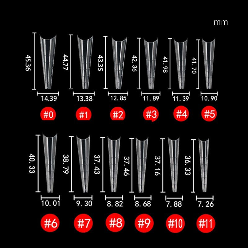 Dual Forms Nail Tips Box