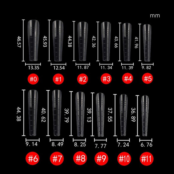 Dual Forms Nail Tips Box