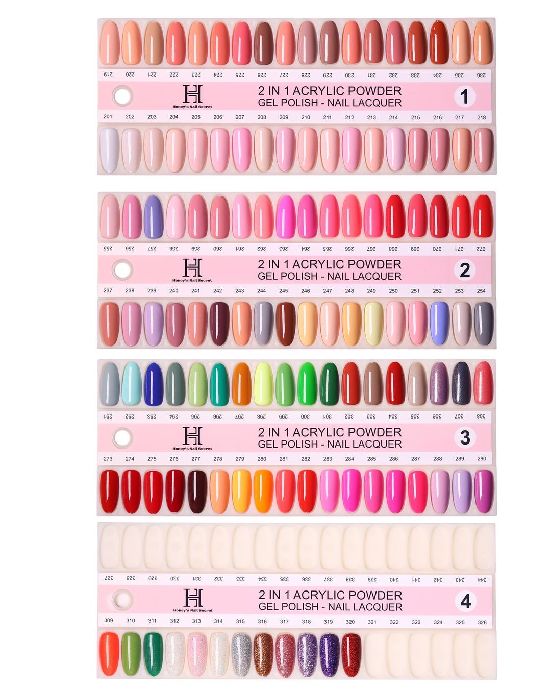 FULL LINE GEL & LACQUER 320 COLORS – HONEY'S NAIL SECRET