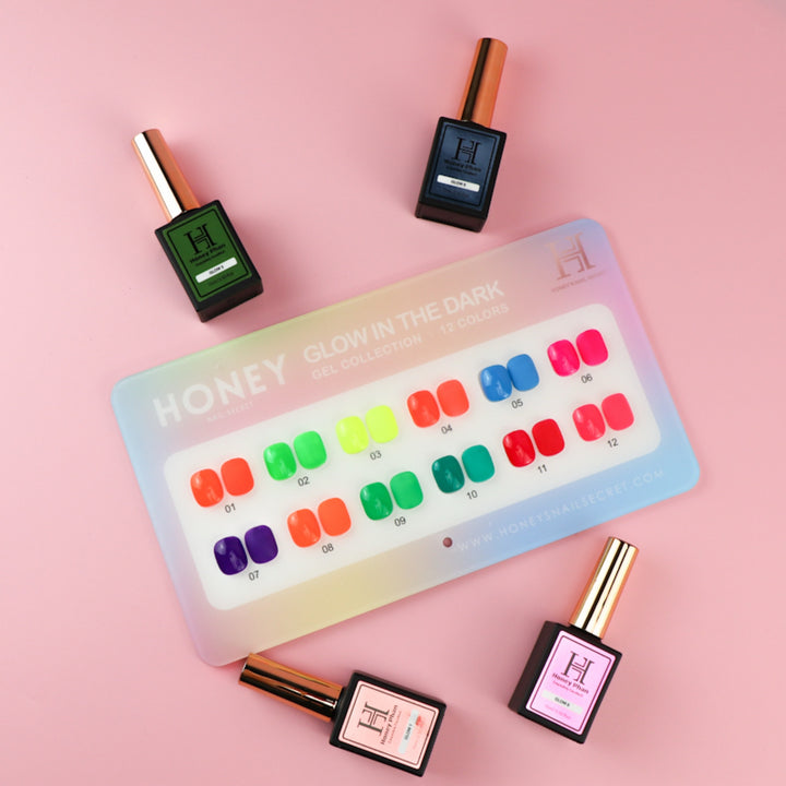GLOW IN THE DARK GEL COLLECTION
