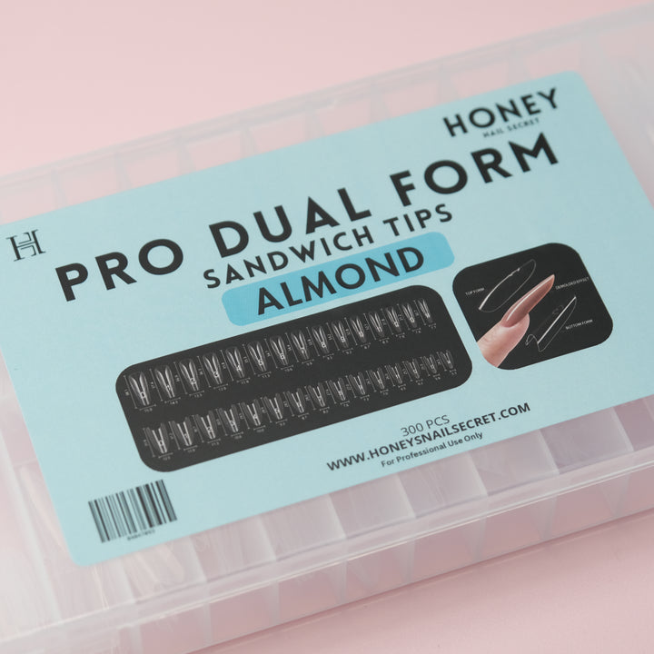 PRO Dual Form Sandwich Tips - ALMOND