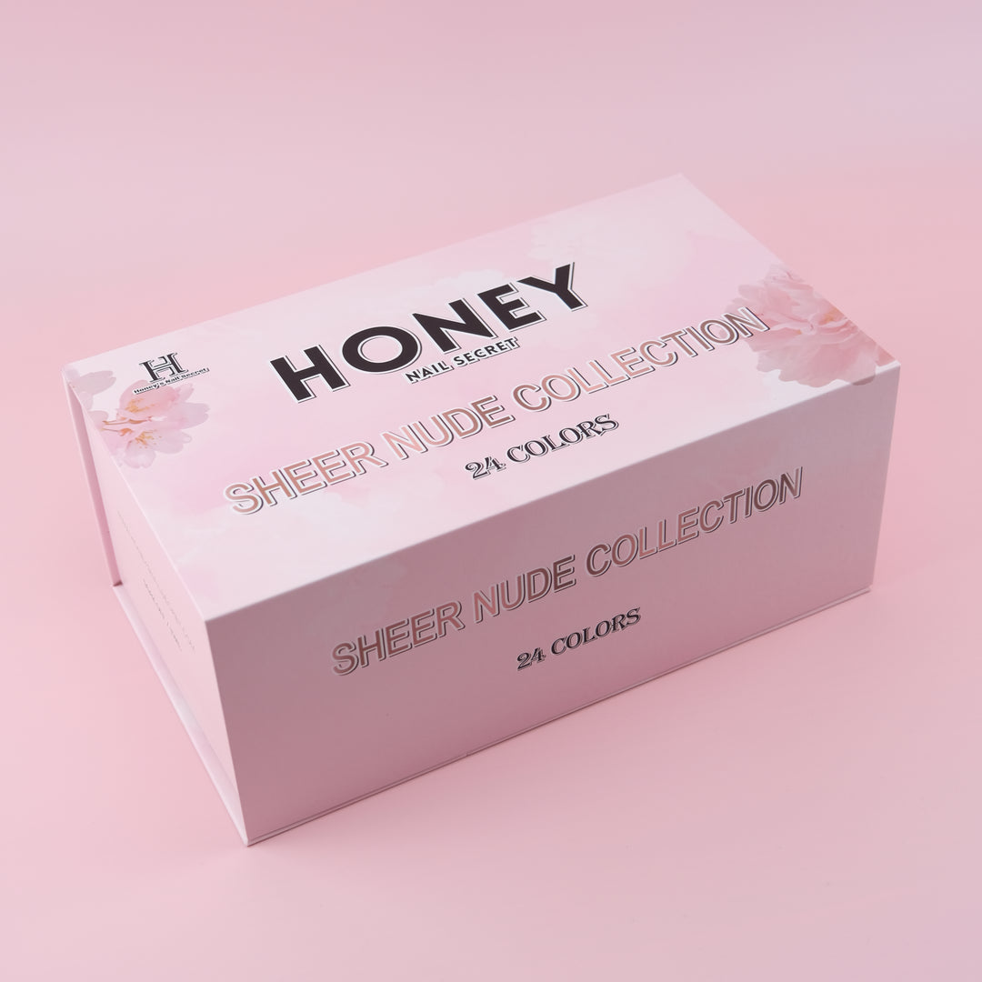 SHEER NUDE GEL COLLECTION 24 COLORS