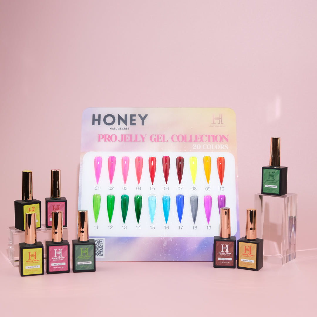 PRO JELLY GEL COLLECTION – HONEY'S NAIL SECRET