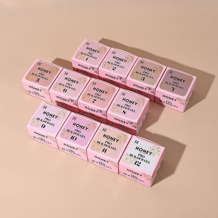 PRO BUILDER GEL COLLECTION   - 1 ( HEMA &amp; TPO - Free )