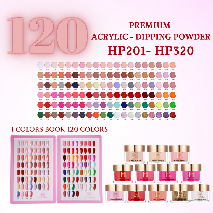 FULL LINE PREMIUM ACRYLIC  ONLY 120 NEW COLORS