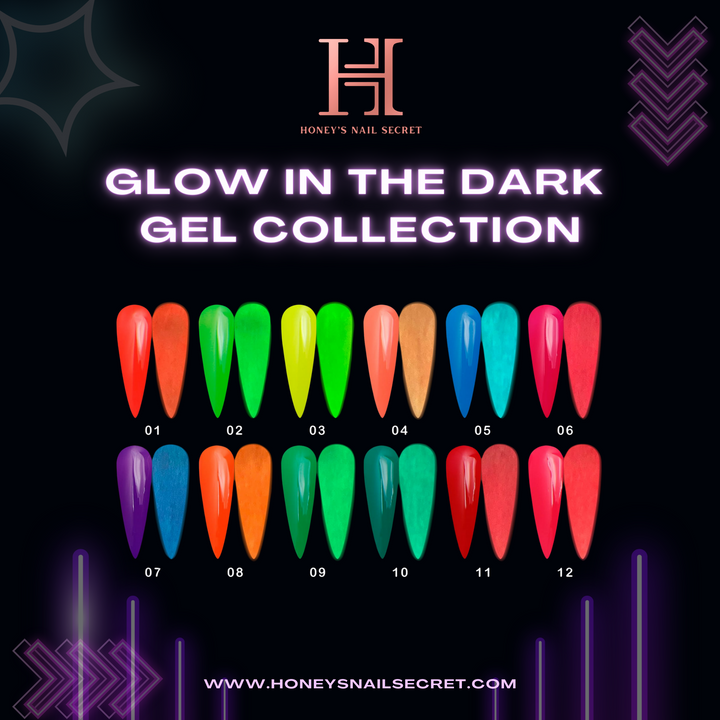 GLOW IN THE DARK GEL COLLECTION