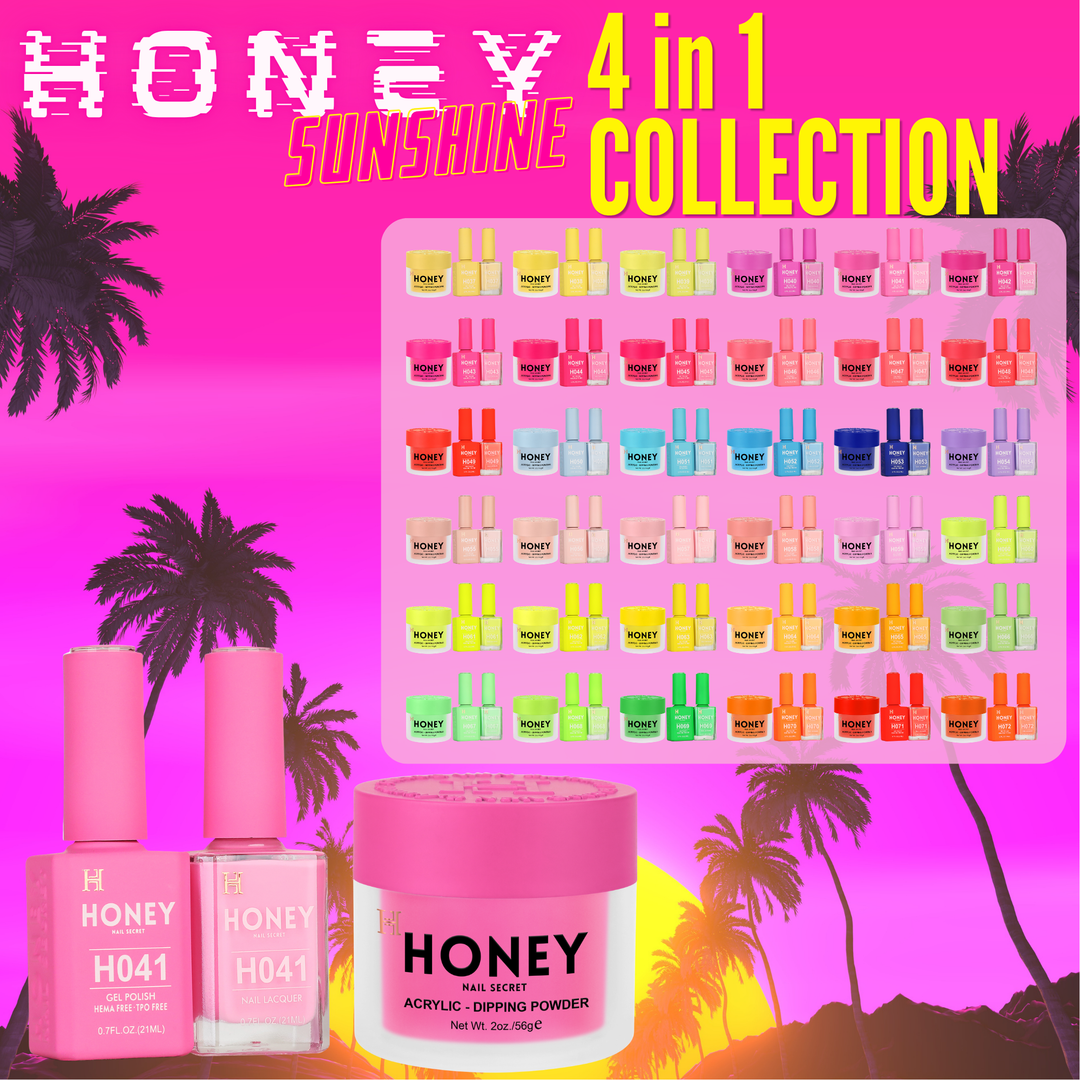 HONEY SUNSHINE 4 in 1 COLLECTION – HONEY'S NAIL SECRET