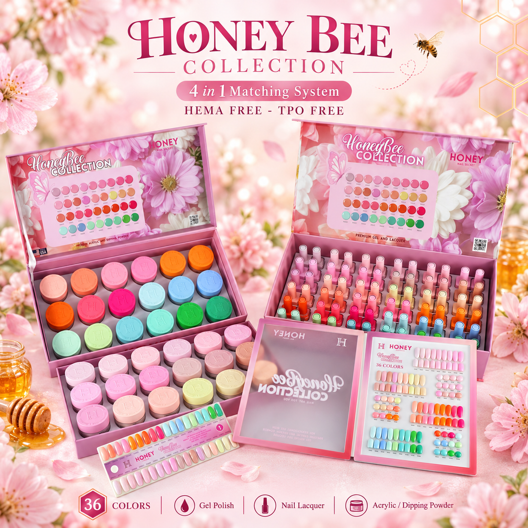 FULL LINE 4 in 1 HONEY ACRYLIC + GEL &amp; LACQUER 144 COLORS