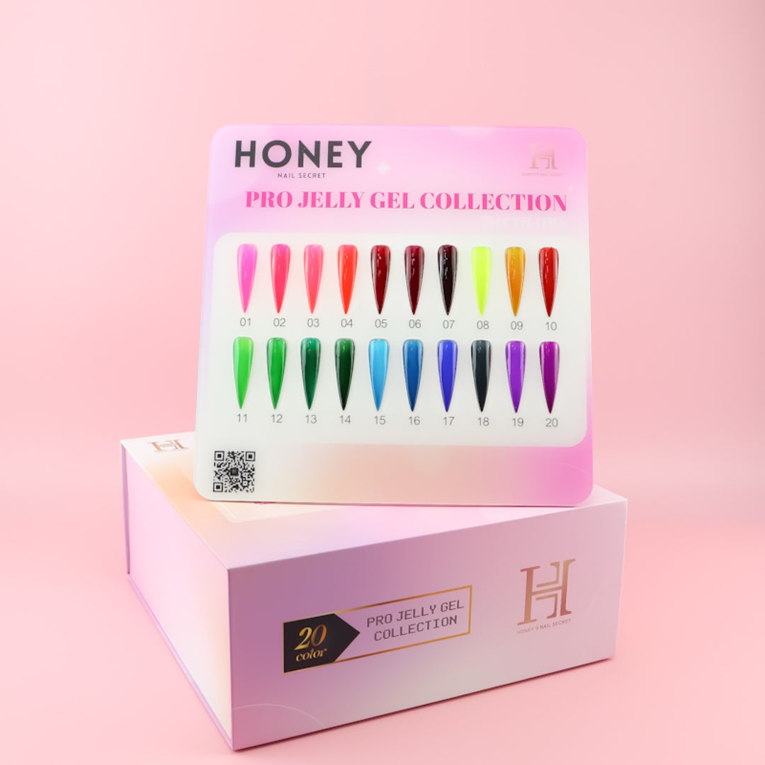 PRO JELLY GEL COLLECTION – HONEY'S NAIL SECRET