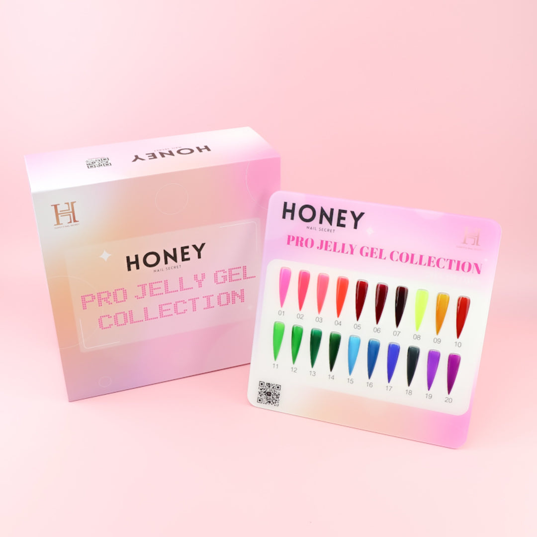 PRO JELLY GEL COLLECTION – HONEY'S NAIL SECRET